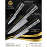 Набор из 3 ножей SAMURA BAMBOO 10, 23, 85, AUS-8 SBA-0220/K